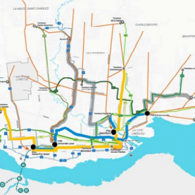 Québec a caché une proposition de métro aérien