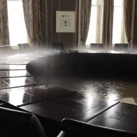 Important dégât d'eau à l'hôtel de ville de Québec