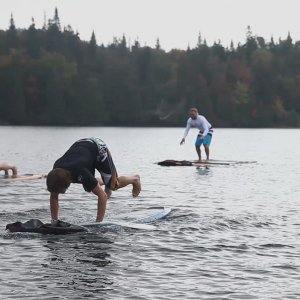 Push up, redressements assis et … Stand up Paddle ! 