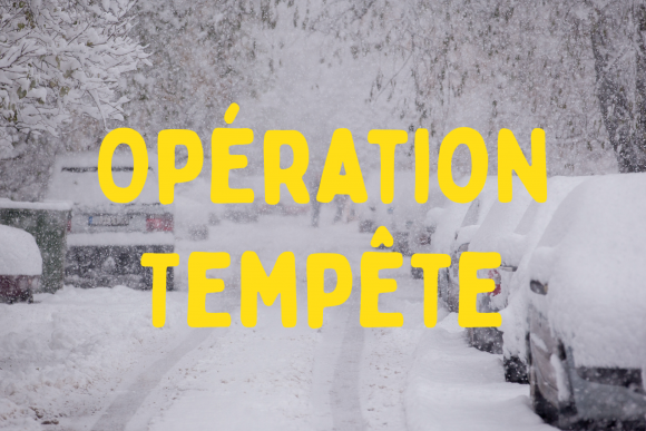 Tempête du 13 février 2025 - Fermetures d'école