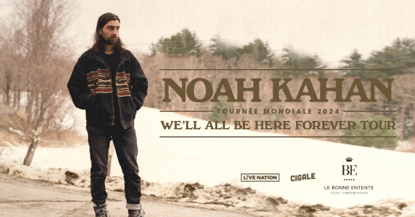 Gagnez une nuitée au Bonne Entente et des billets pour Noah Kahan!