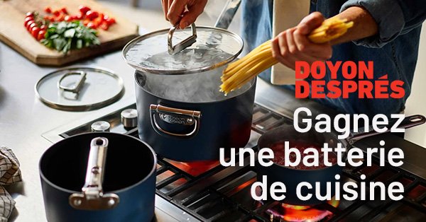 Dans les poêles et casseroles de qualité, les plats réconfortants sont mijotés