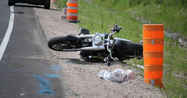 Accident de moto sur Henri-IV