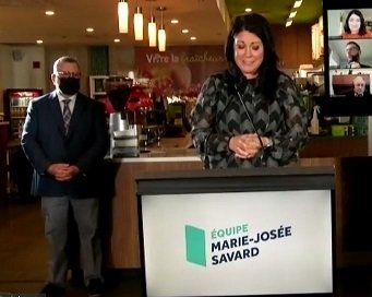 MARIE-JOSÉE SAVARD OFFICIELLEMENT CANDIDATE À LA MAIRIE DE QUÉBEC