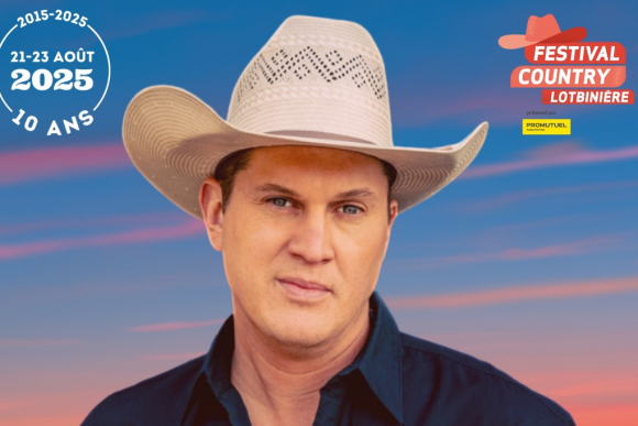 JON PARDI AU FESTIVAL COUNTRY LOTBINIÈRE! 