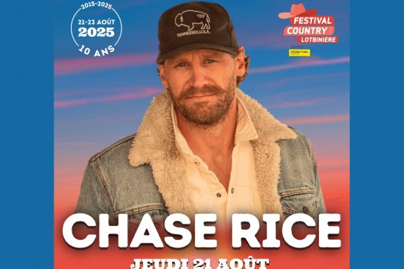 UNE NOUVELLE TÊTE D’AFFICHE AU FESTIVAL COUNTRY LOTBINIÈRE